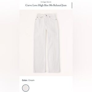 Curve love high rise 90s relaxed jean